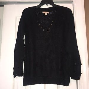 It’s Our Time black long sleeve sweater